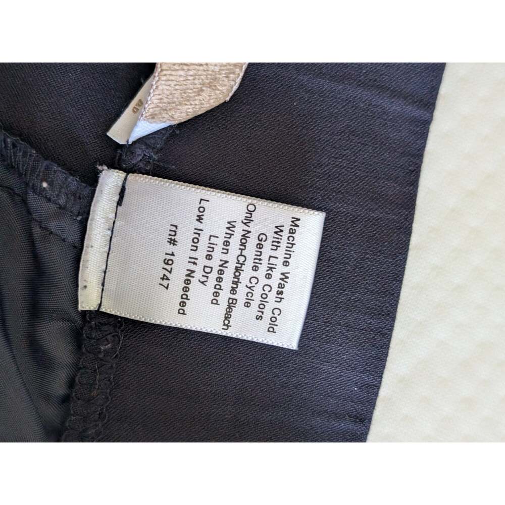 Coral Bay Womens Navy Blue Pull On Straight Leg Stretch Pants Sz 10 Workwear - Picture 3 of 7